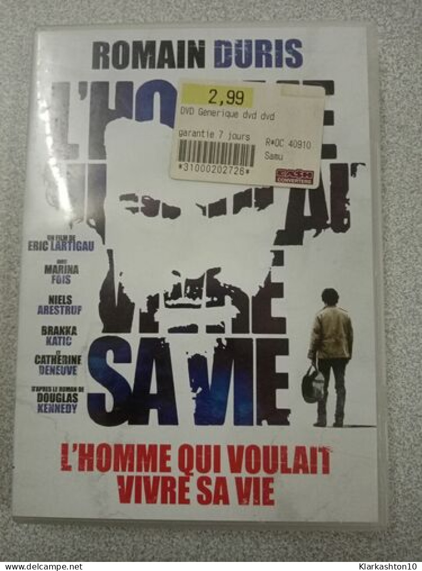 DVD Film - L'homme Qui Voulait Vivre Sa Vie - Otros & Sin Clasificación