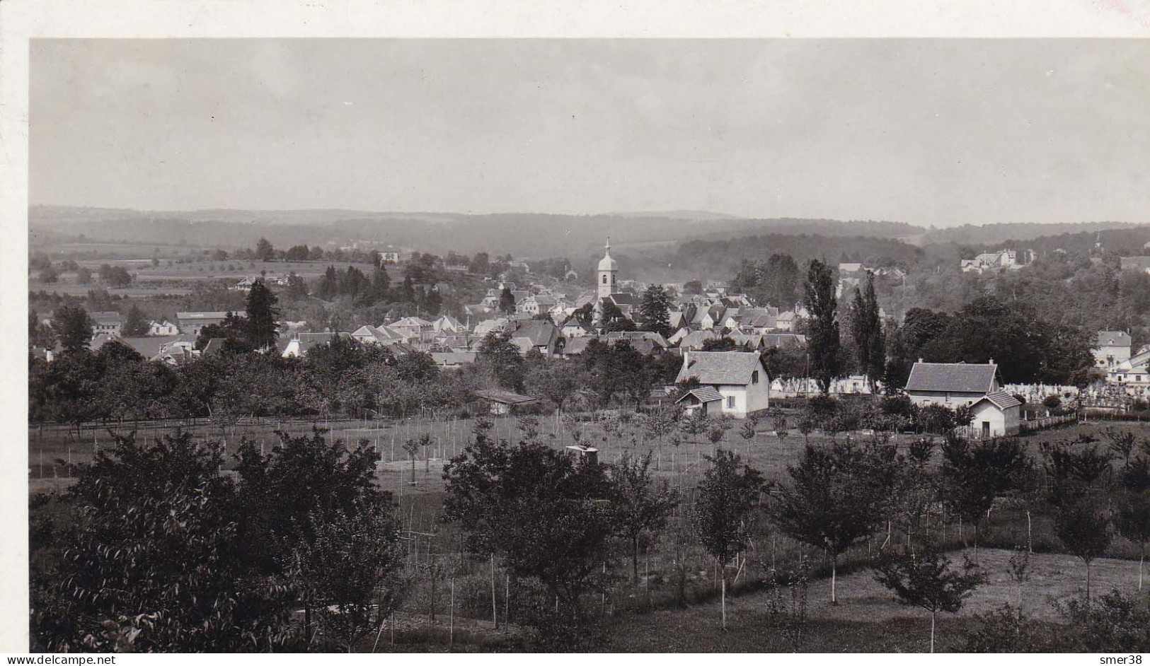 90 - Delle - Vue Générale - Cpa - Delle