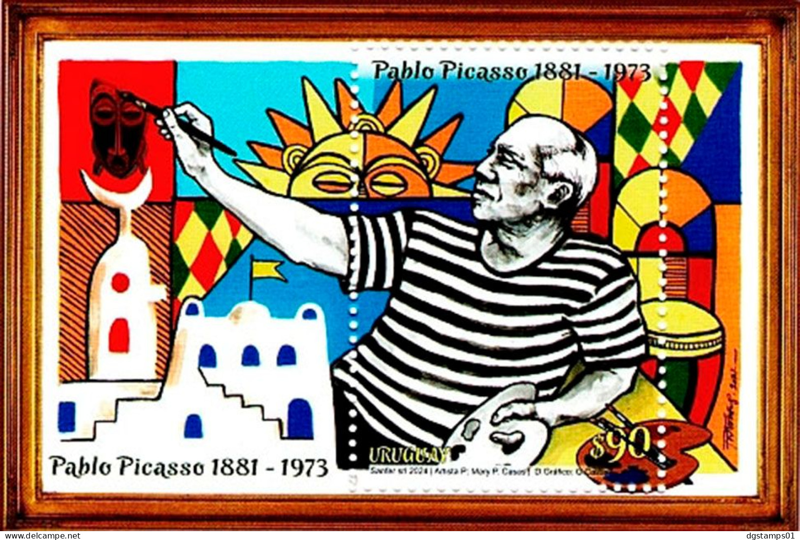 Uruguay 2024 ** Tribute To Pablo Picasso. Homenaje A Pablo Picasso - Picasso