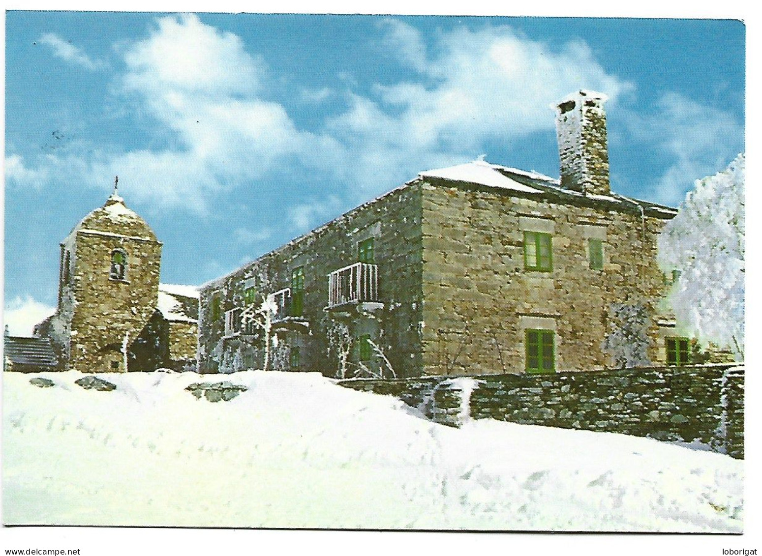 HOSTERIA Y SANTUARIO - MONUMENTO JACOBEO, SIGLOS IX - X - O CEBREIRO / LUGO - GALICIA - ( ESPAÑA). - Lugo