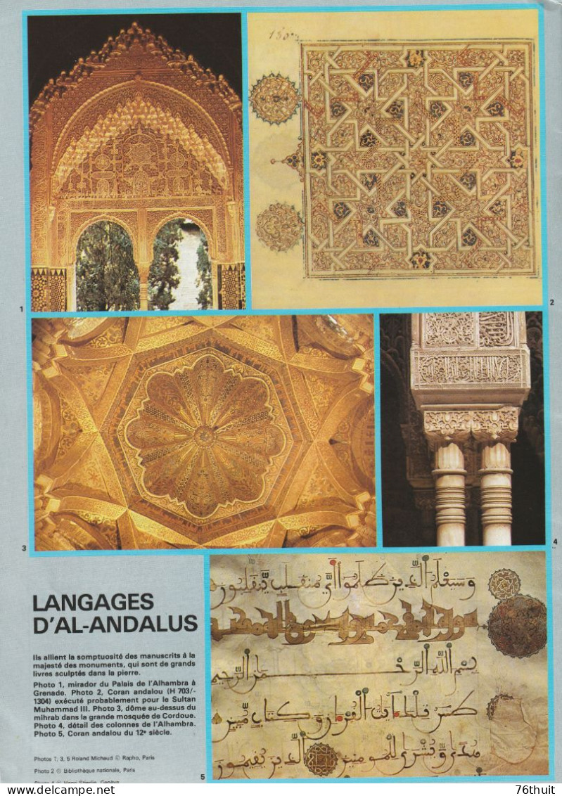 KIEV 1500 Ans De Culture - Joyce - Poésie Arabo-andalouse - Le Courrier De L ' Unesco- Avril 1982 - Toerisme En Regio's