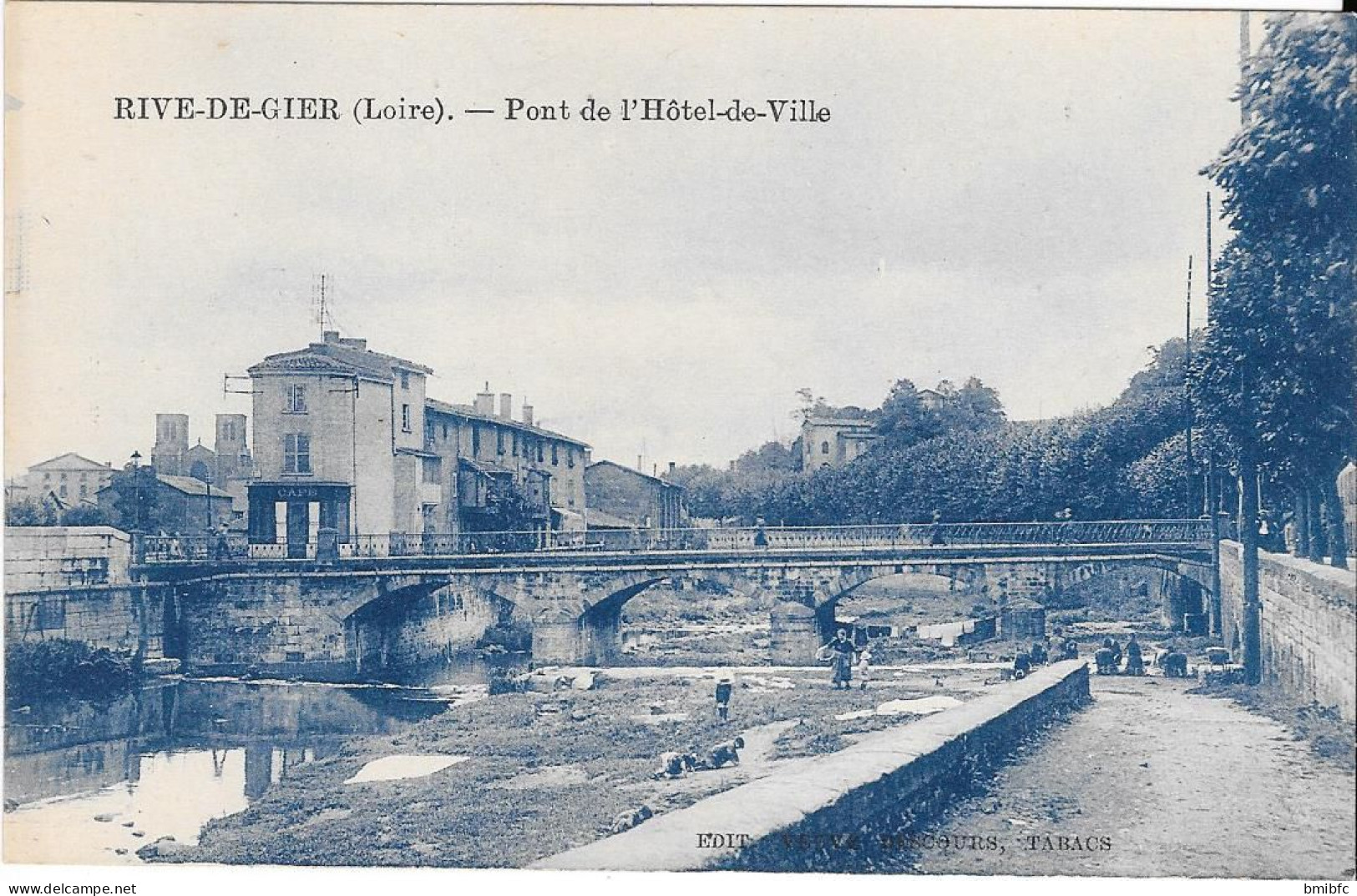 RIVE DE GIER - Pont De L'Hôtel De Ville - Rive De Gier