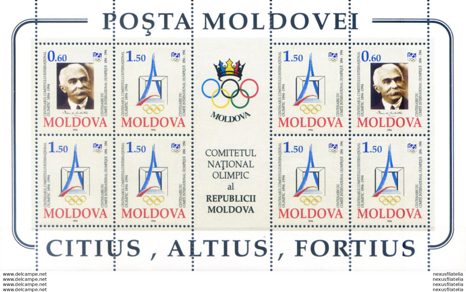 Sport. Comitato Olimpico 1994. - Moldavie