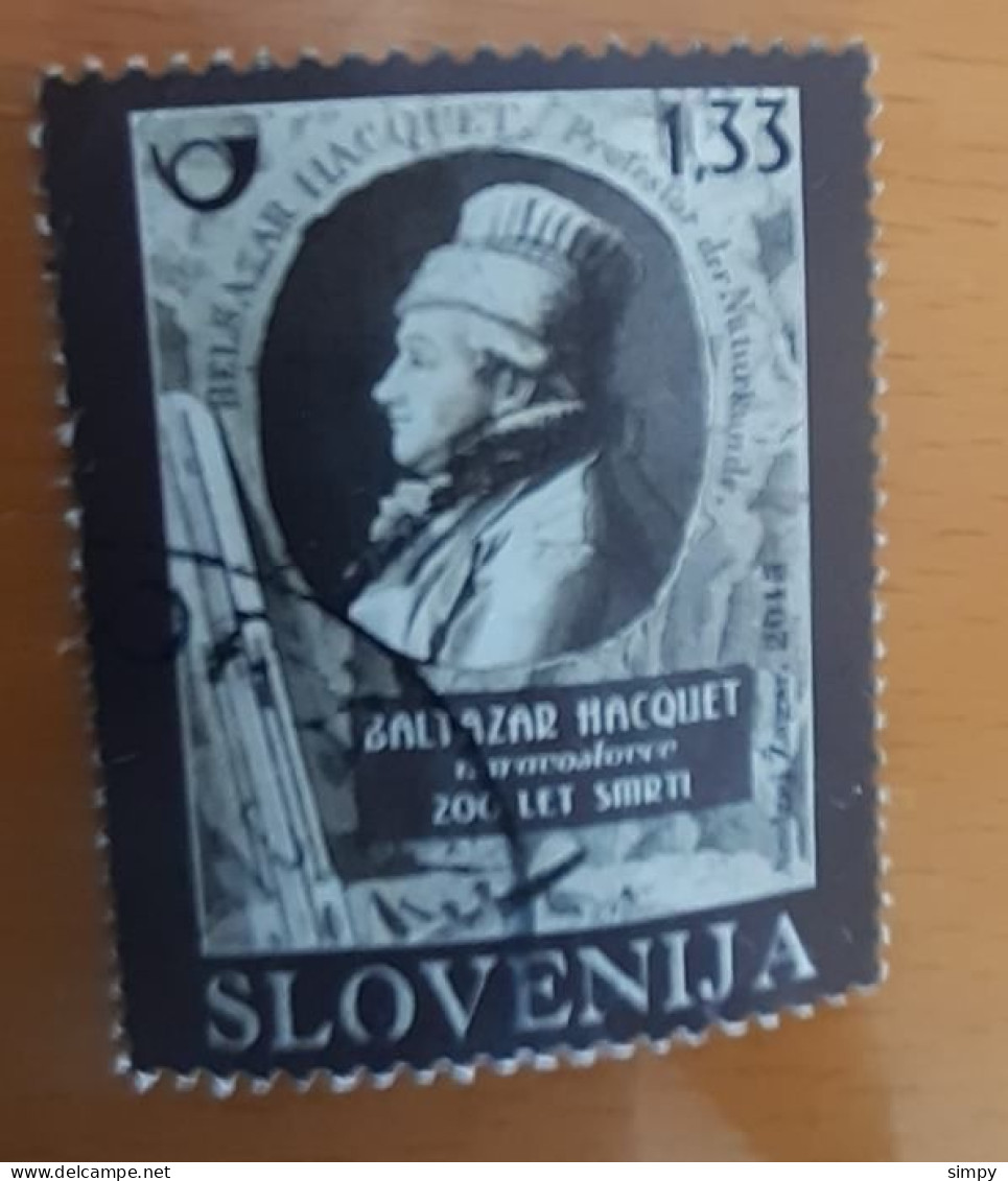 SLOVENIA 2015 Baltazar Hacquet  Used Stamp - Eslovenia