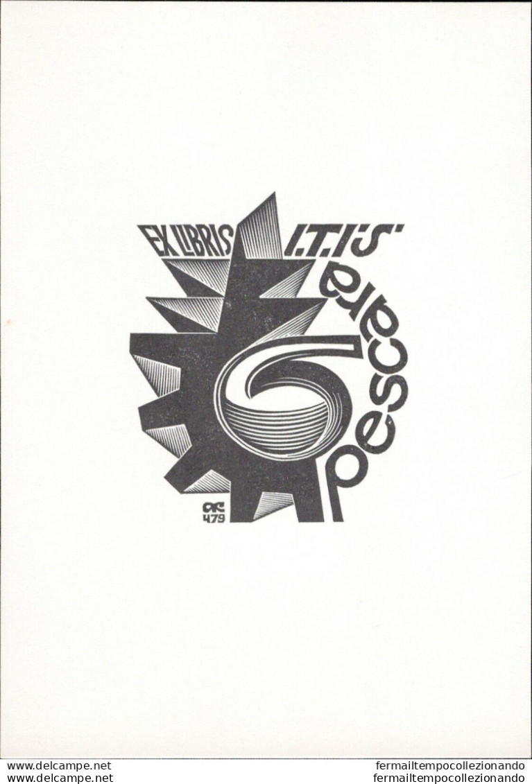 Am674 Ex Libris Pescara - Ex-libris