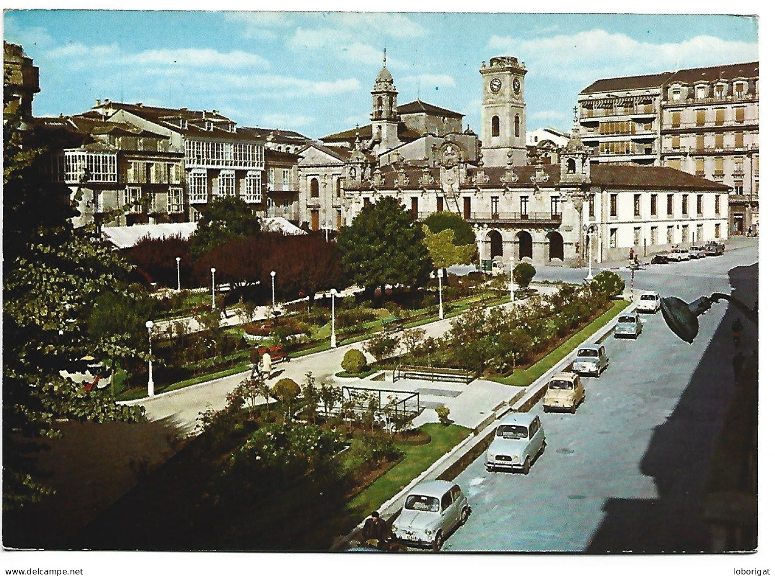 PLAZA DE ESPAÑA / THE ESPAÑA SQUARE.-  LUGO.- ( ESPAÑA) - Lugo