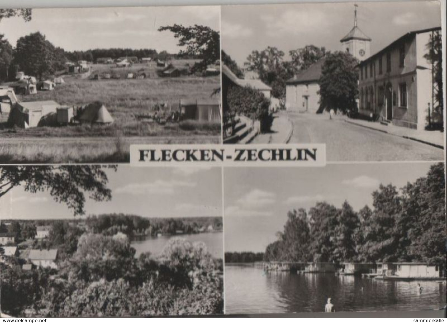 43812 - Rheinsberg-Flecken Zechlin - Mit 4 Bildern - Ca. 1980 - Zechlin