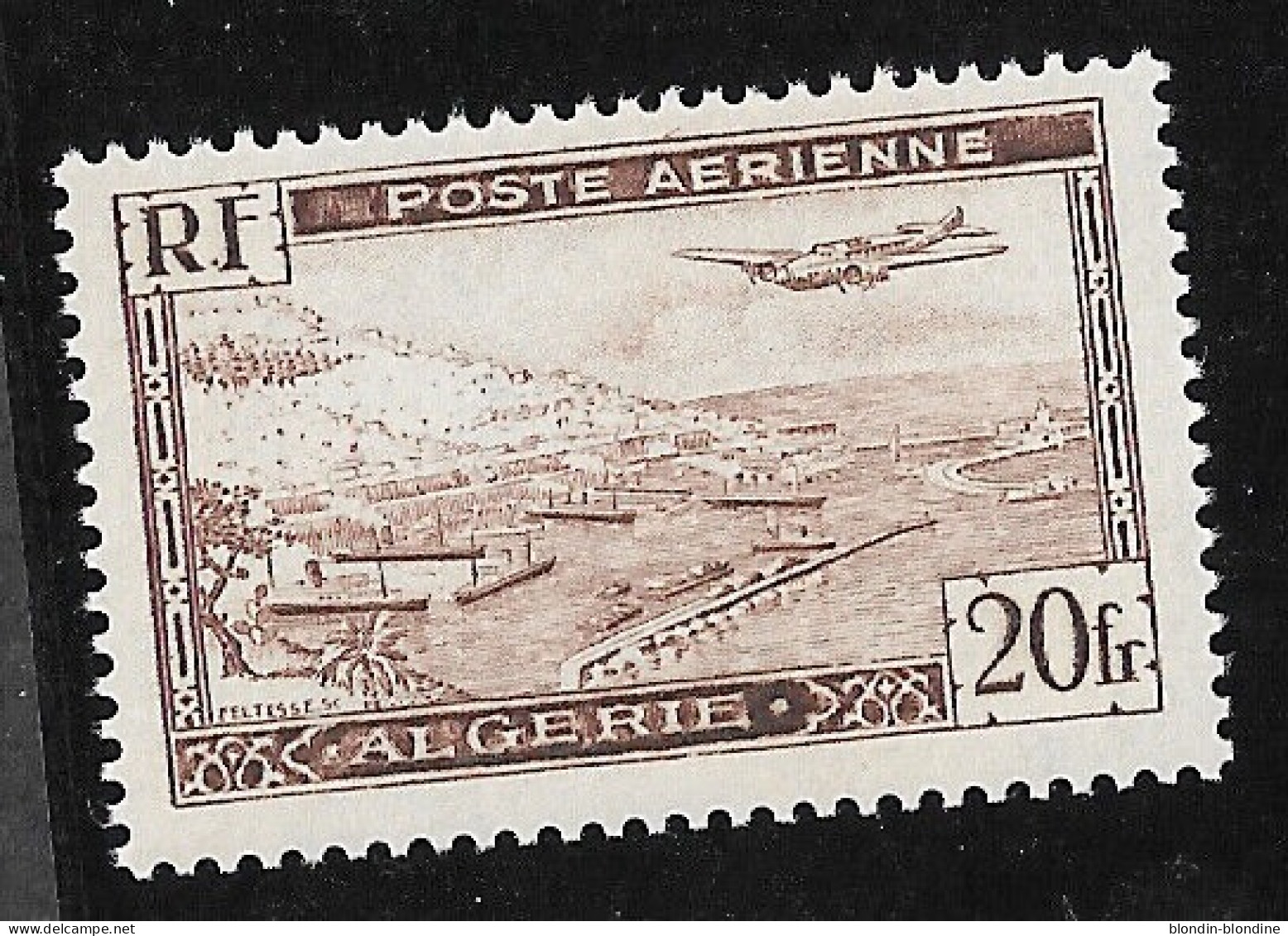 ALGERIE PA YT 4A NEUF** TB VARIÉTÉ TYPE II - Poste Aérienne