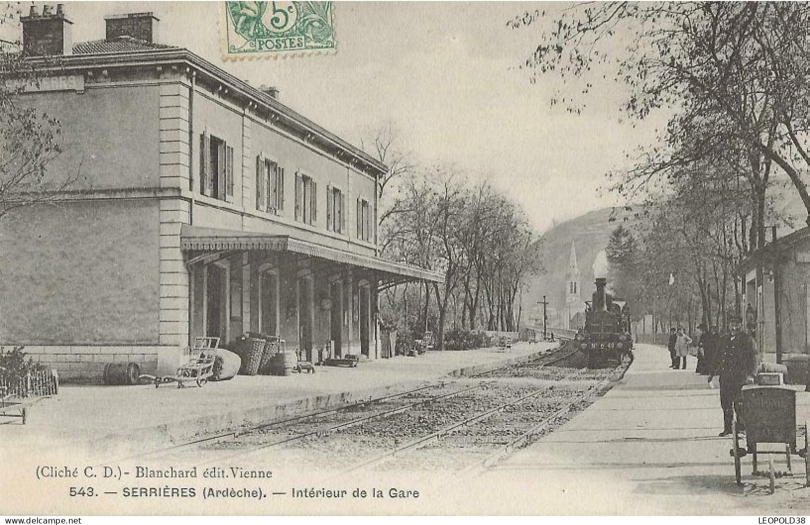 SERRIERES Intérieur De La Gare - Serrières