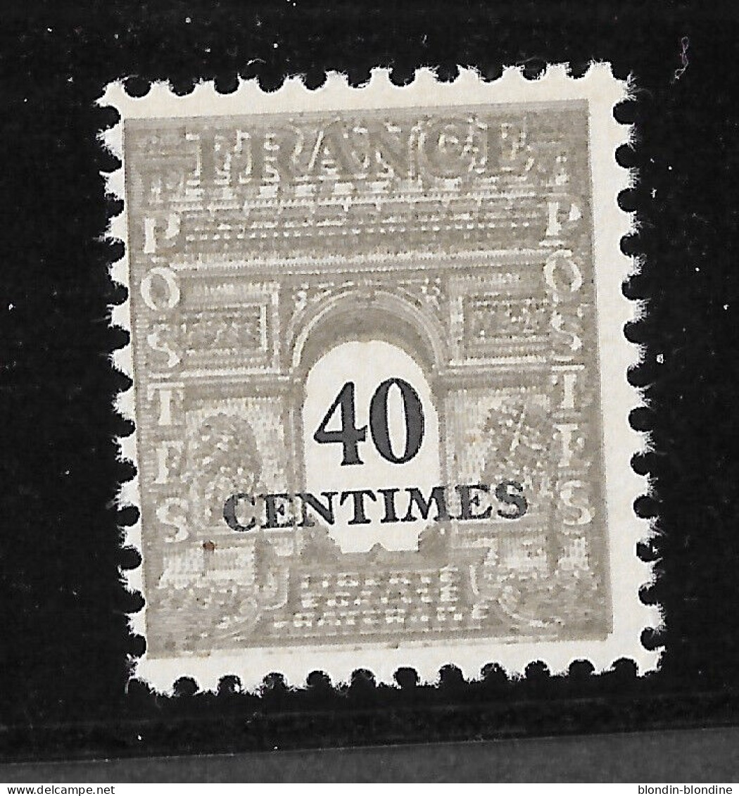 FRANCE YT 703 NEUF** TB VARIETE IMPRESSION DOUBLE - Unused Stamps