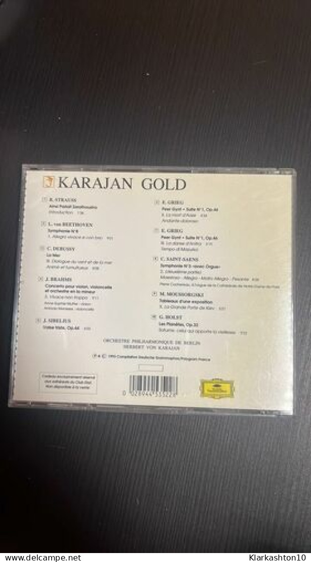 KARAJAN GOLD : 10 Piéces De 9 Compositeurs - Sonstige & Ohne Zuordnung