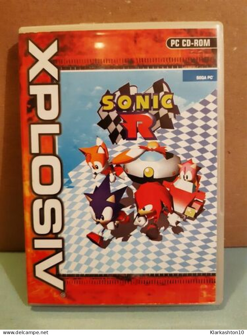Sonic R PC CD-ROM - Sonstige & Ohne Zuordnung