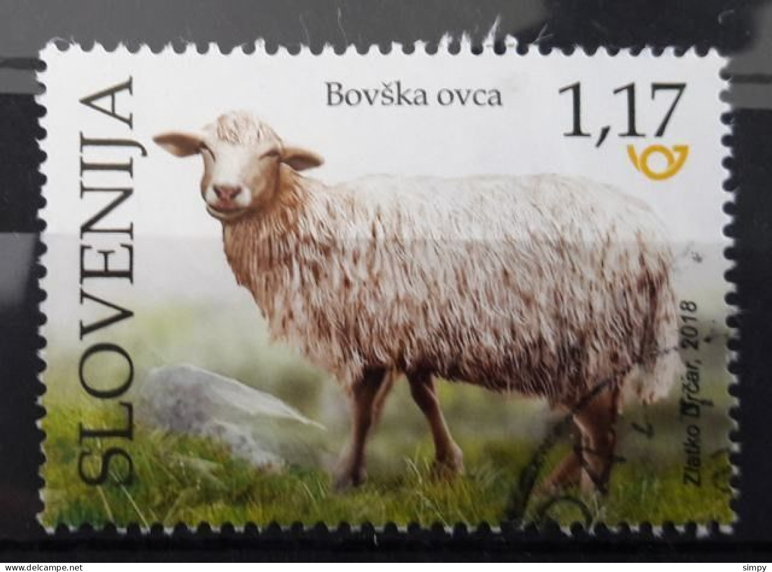 SLOVENIA 2018 Sheep Used Stamp - Slovenia