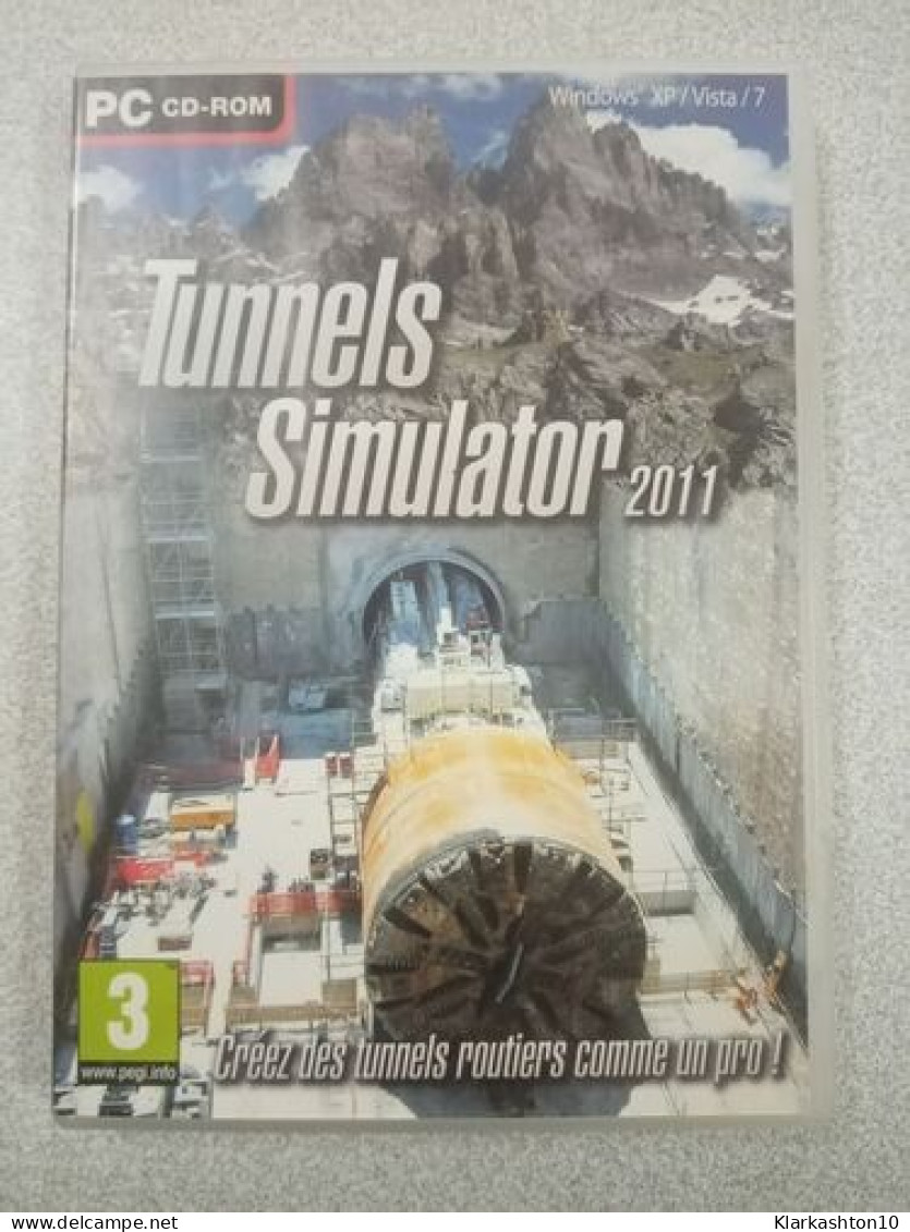 PC CD ROM - Tunnels Simulator 2011 - Altri & Non Classificati