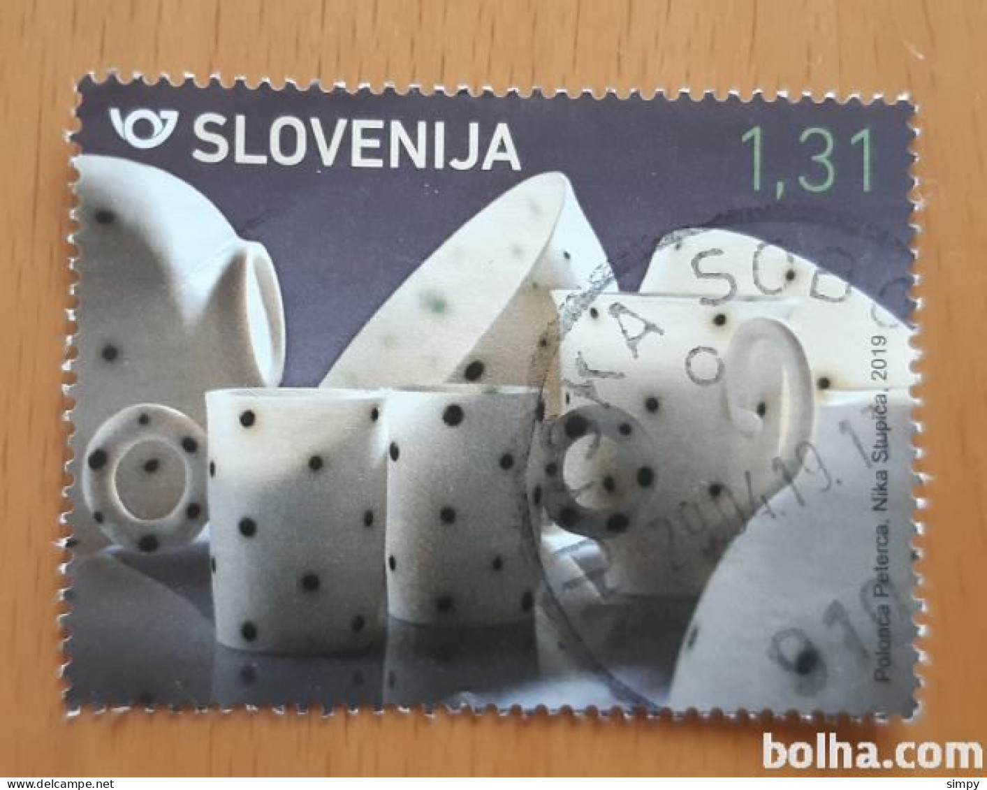 SLOVENIA 2019 Modern Design Used Stamp - Eslovenia