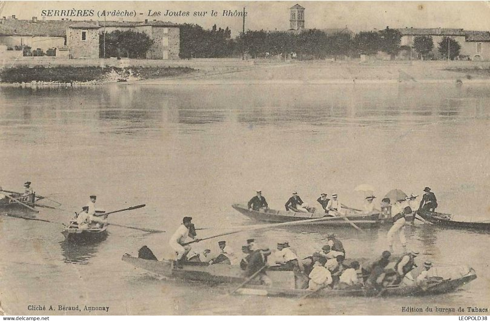 SERRIERES Les Joutes Sur Le Rhône - Serrières