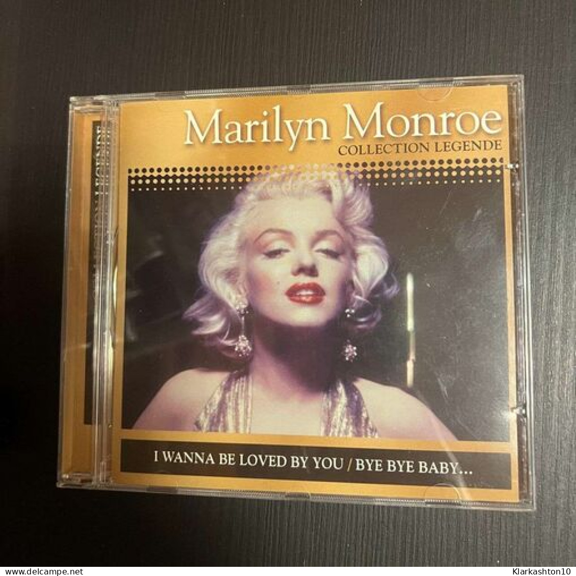 Marilyn Monroe : Collection Legende - I Wanna Be Loved By You;Bye Bye Baby - Andere & Zonder Classificatie