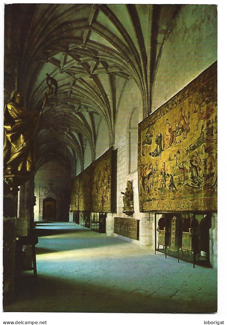 CLAUSTRO, MUSEO - GALERIA DE TAPICES FLAMENCOS.- LA CATEDRAL / THE CATHEDRAL / LA CATHEDRALE.-  PALENCIA.- ( ESPAÑA). - Kirchen U. Kathedralen