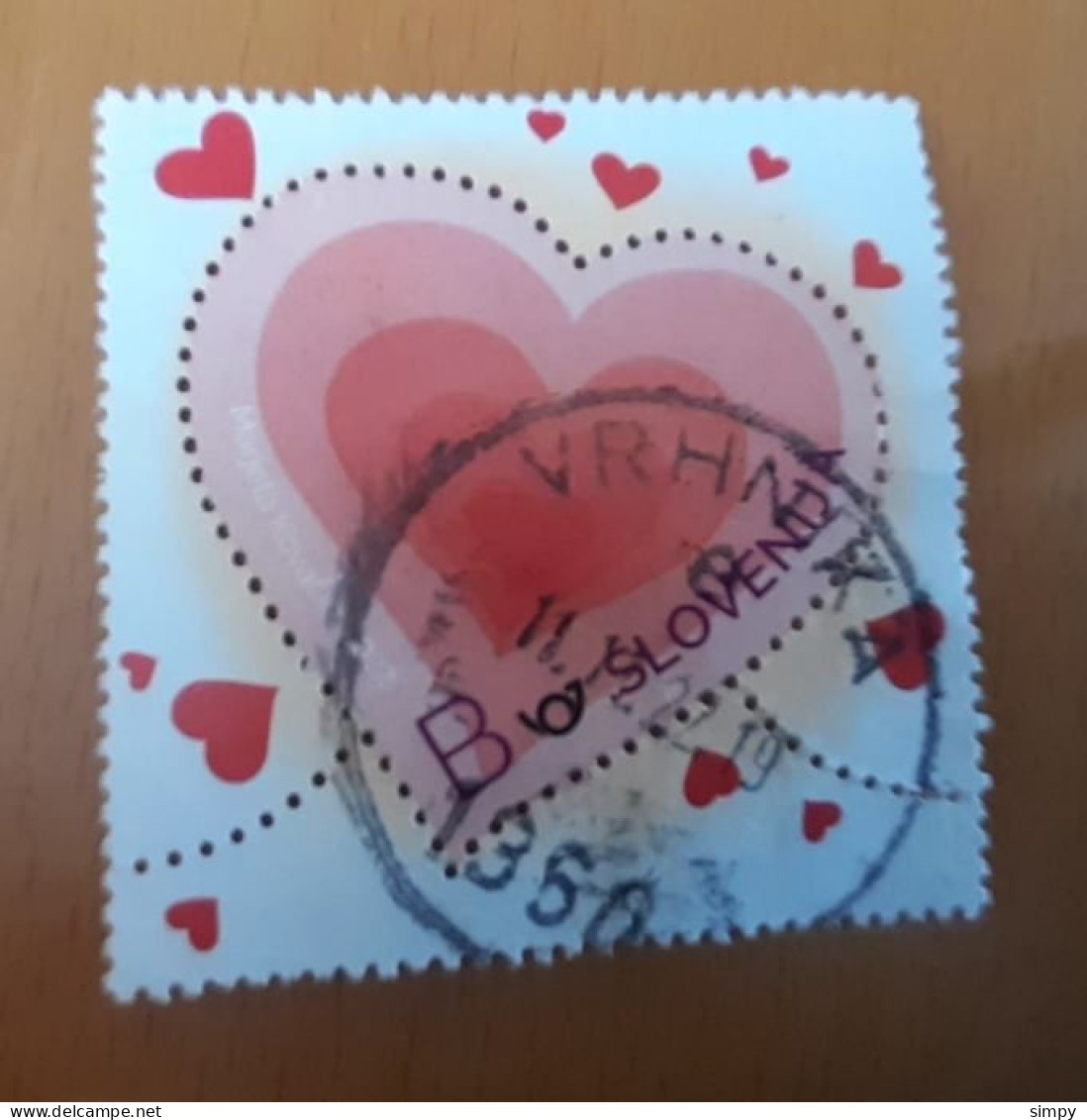 SLOVENIA 2022 Love  Used Stamp - Eslovenia