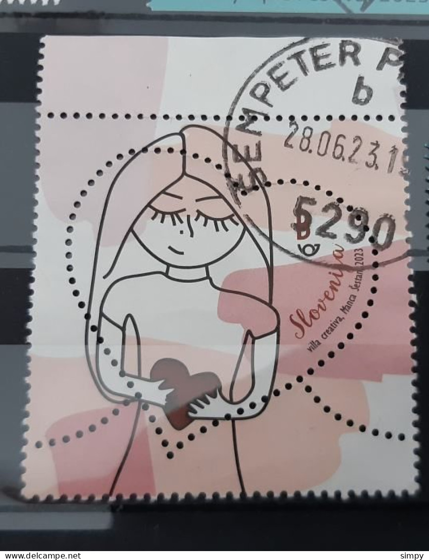 SLOVENIA 2023 Love Used Stamp - Eslovenia