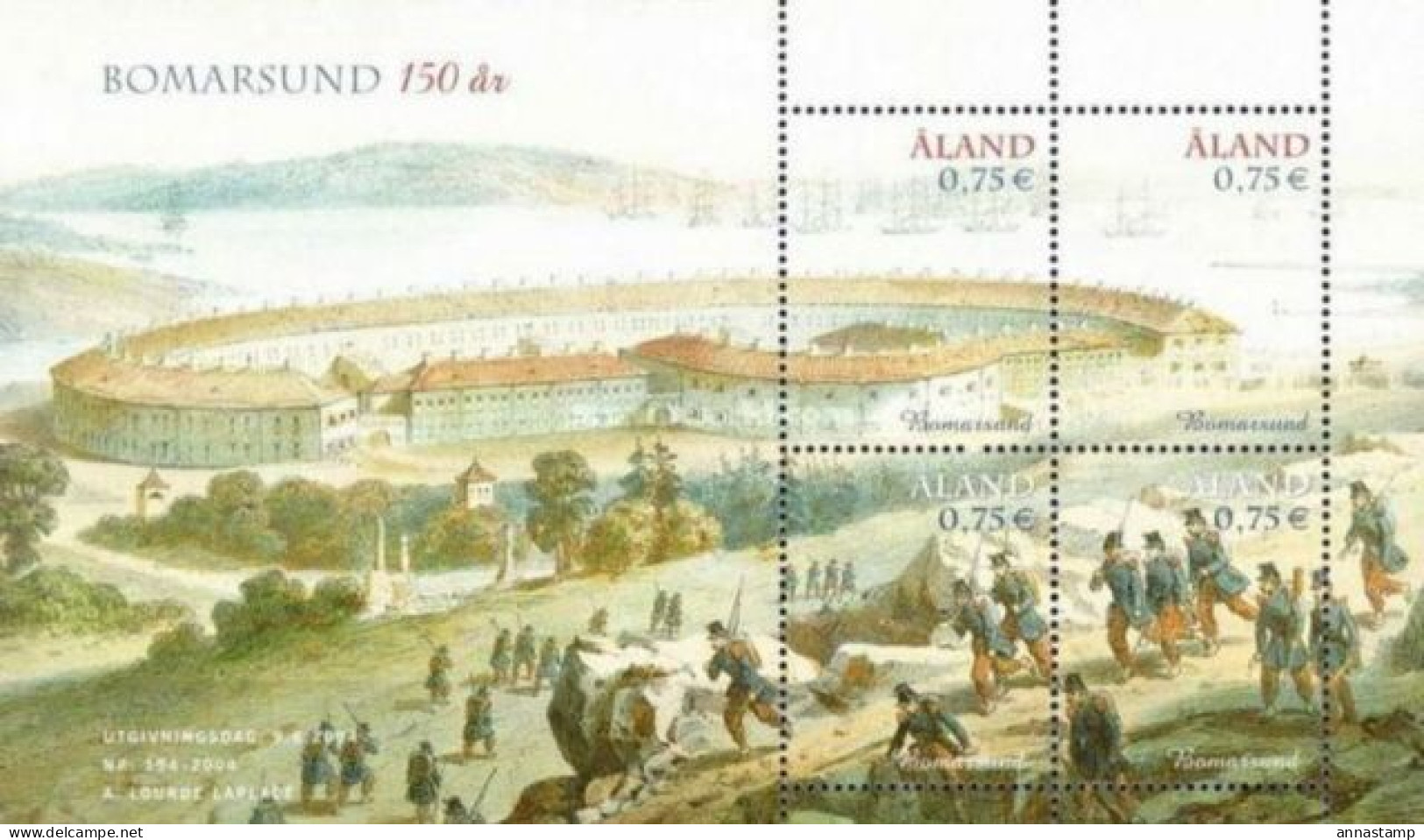 Aland MNH Minisheet - Militaria