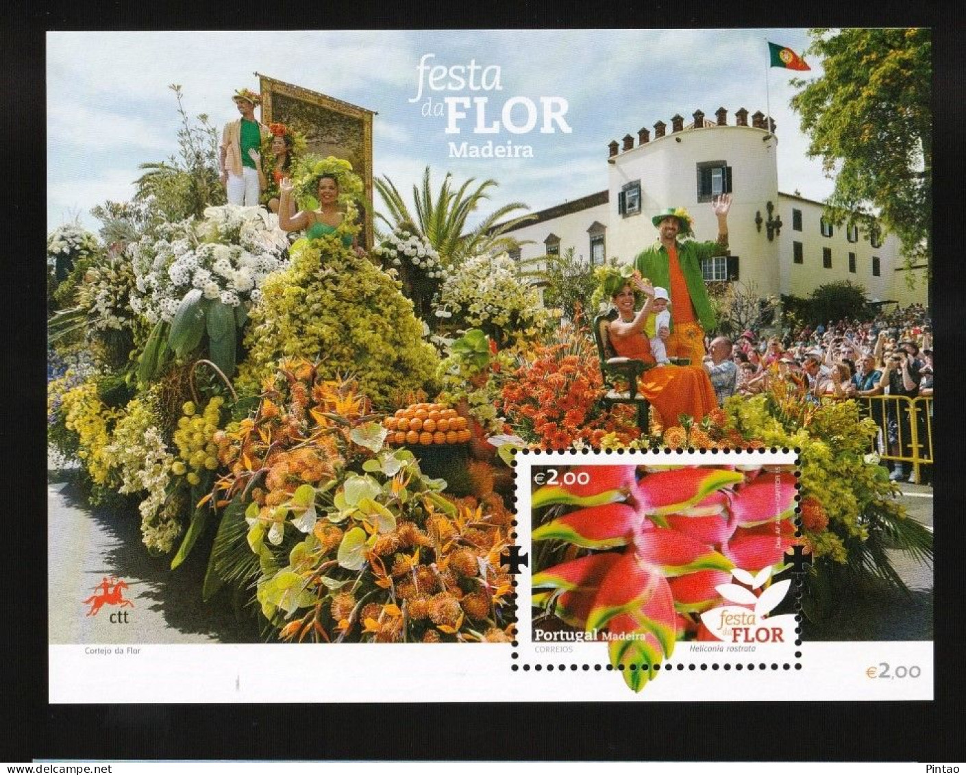 PTB1608- PORTUGAL 2015 BLOCO Nº 523 (selo 4550)- MNH - Blocks & Sheetlets