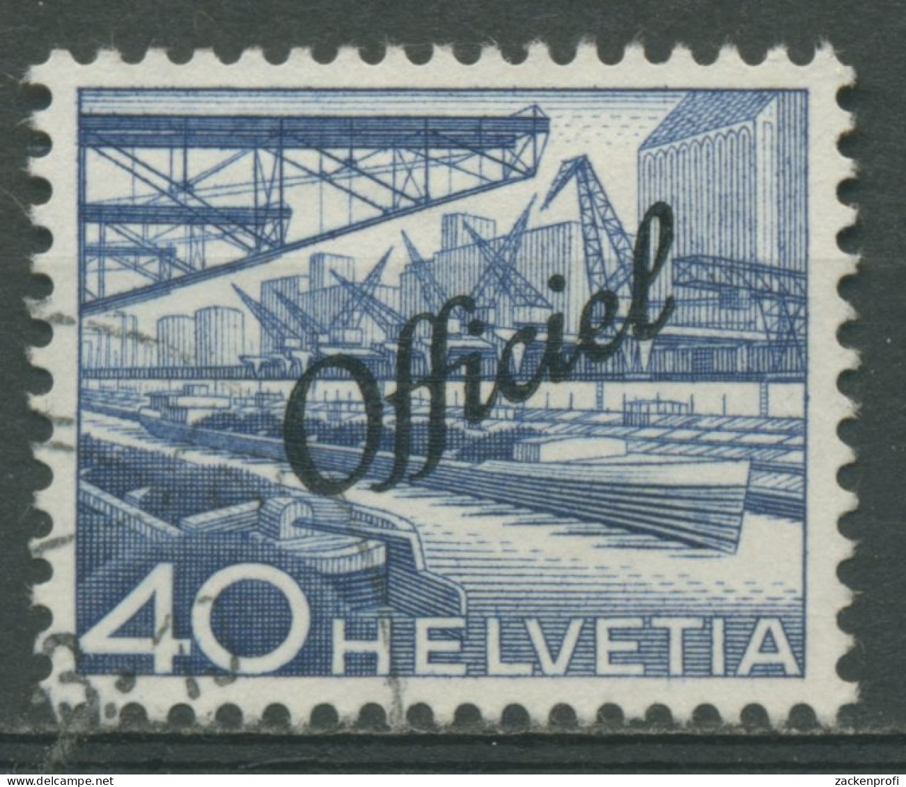 Schweiz Dienstmarken 1950 Mit Aufdruck Officiel D 71 Gestempelt - Officials