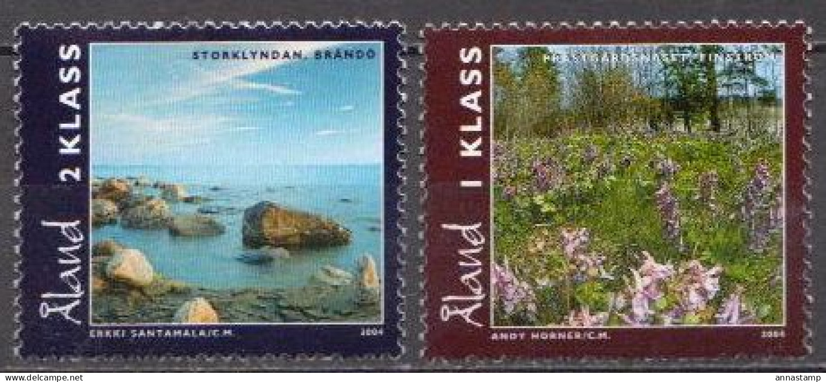 Aland MNH Set - Umweltschutz Und Klima