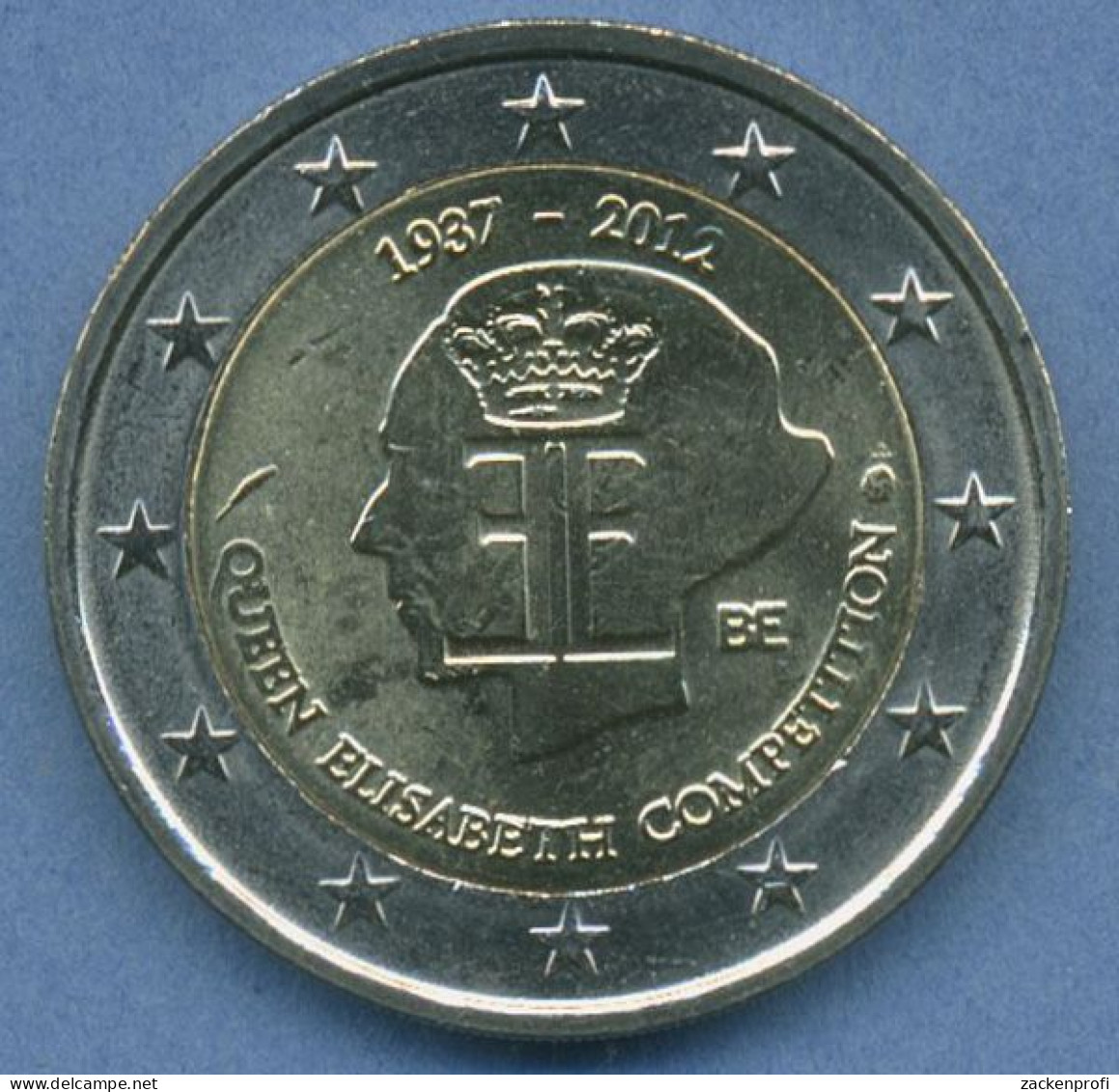 Belgien 2 Euro 2012 Königin Elisabeth Musikwettbewerb, Vz/st (m4918) - Belgien