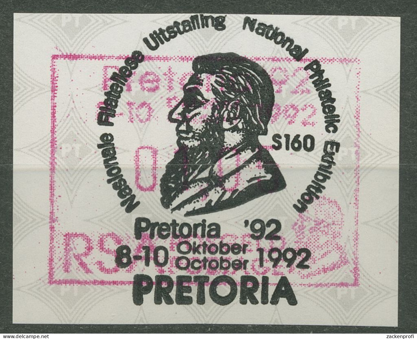 Südafrika ATM 1992 PRETORIA '92, Einzelwert ATM 11.1 Gestempelt - Affrancature Meccaniche/Frama