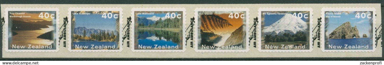 Neuseeland 1996 Freimarken Landschaften 1517/22 I BA Rolle Postfrisch (C40359) - Neufs