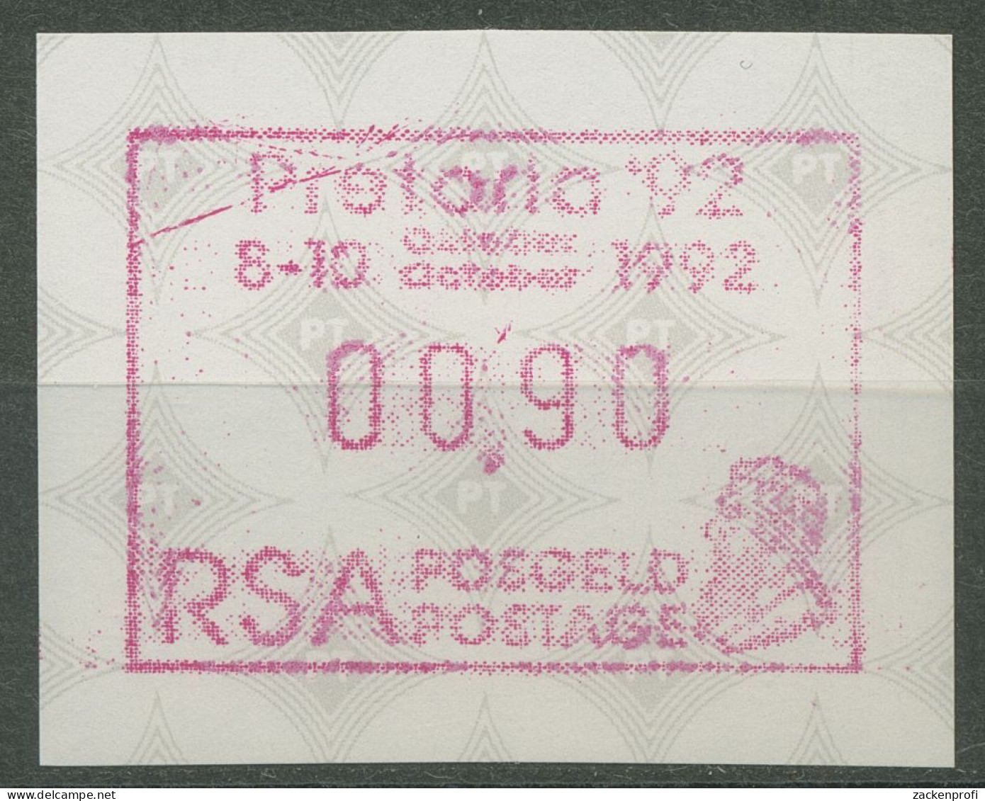 Südafrika ATM 1992 PRETORIA '92, Einzelwert ATM 11.1 Postfrisch - Frama Labels