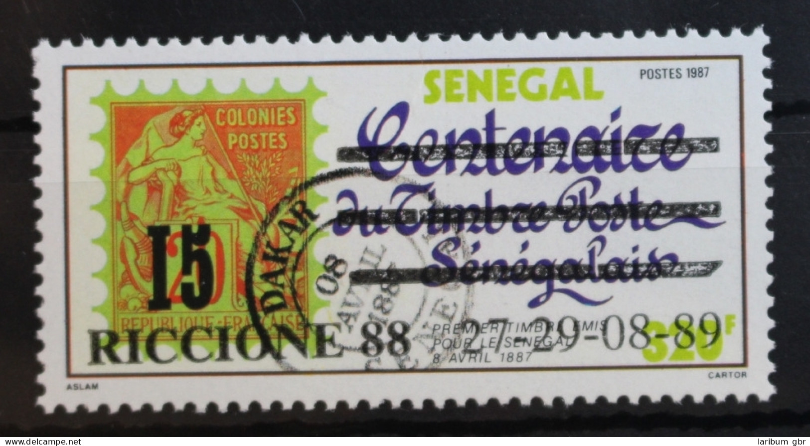 Senegal 982 Postfrisch Briefmakenausstellung #RR451 - Senegal (1960-...)