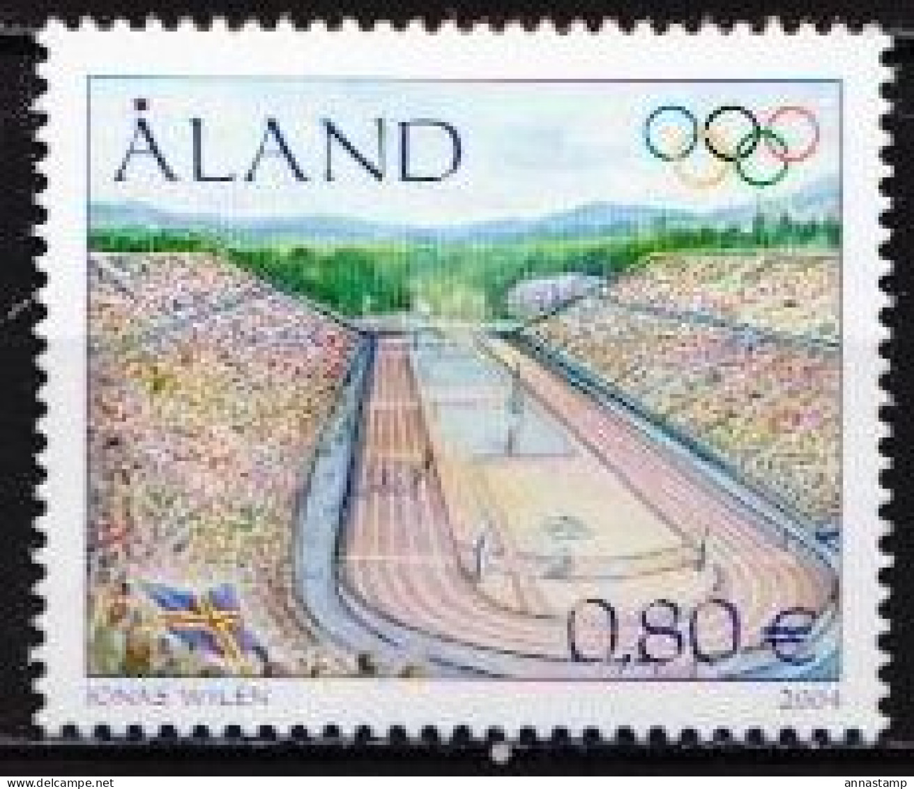 Aland MNH Stamp - Summer 2004: Athens