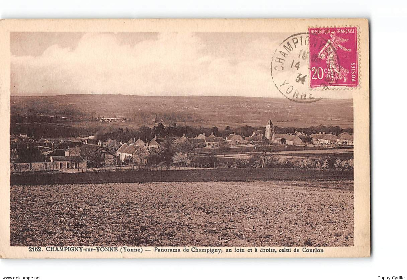 CHAMPIGNY SUR YONNE - Panorama De Champigny - Très Bon état - Champigny