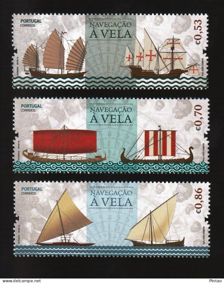 PTS14812- PORTUGAL 2018 Nº 5045_ 47- MNH_ VF= 2,09€ - Unused Stamps