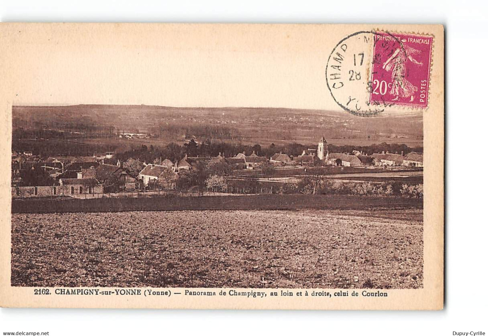 CHAMPIGNY SUR YONNE - Panorama De Champigny - Très Bon état - Champigny