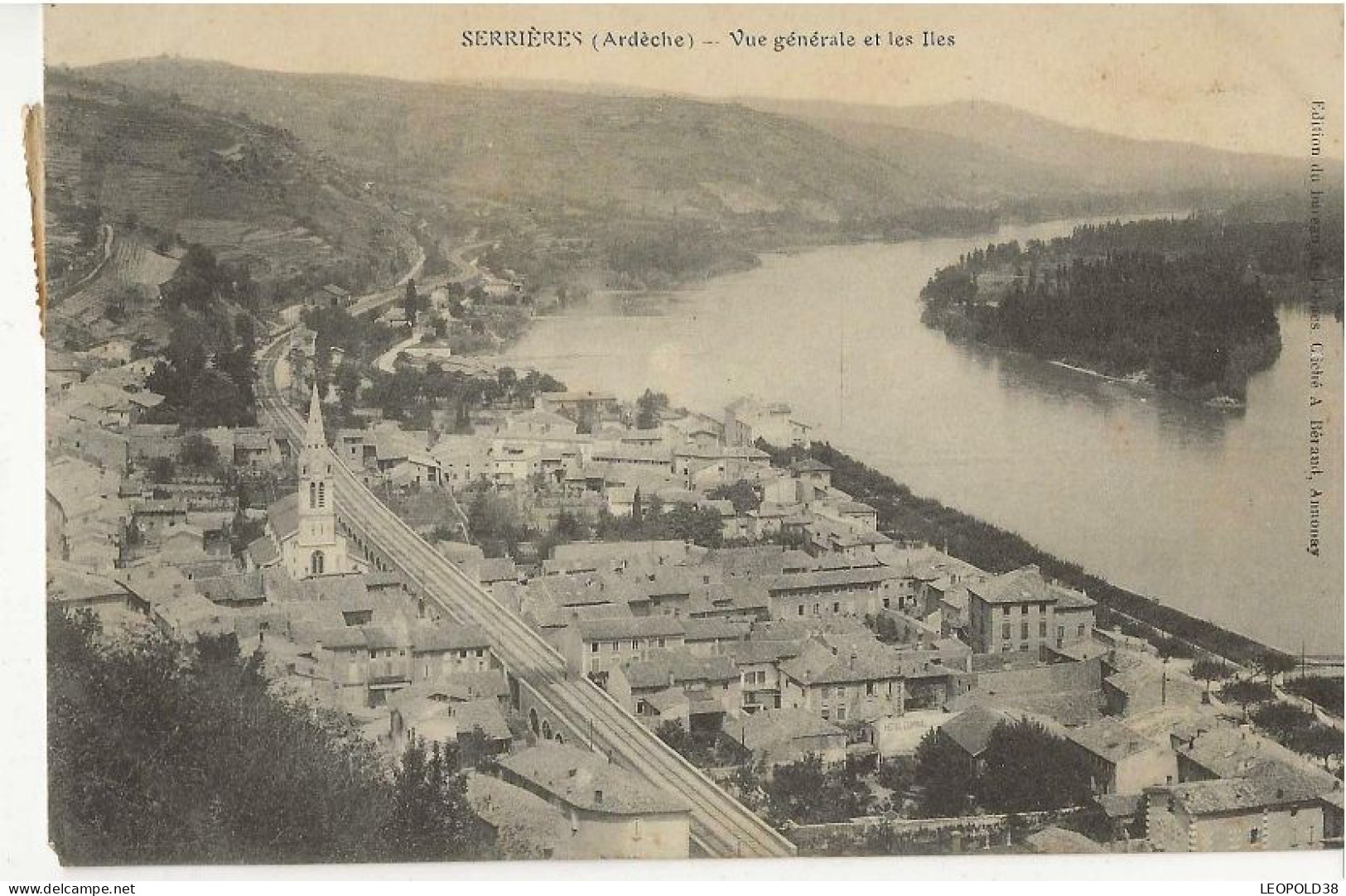 SERRIRES Vue Générale - Serrières