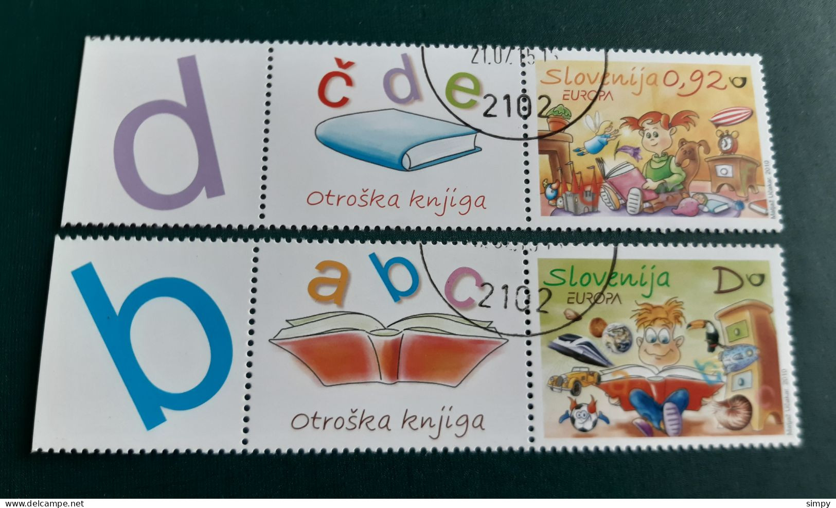 SLOVENIA 2010 Europa Cept Used Stamps - Eslovenia