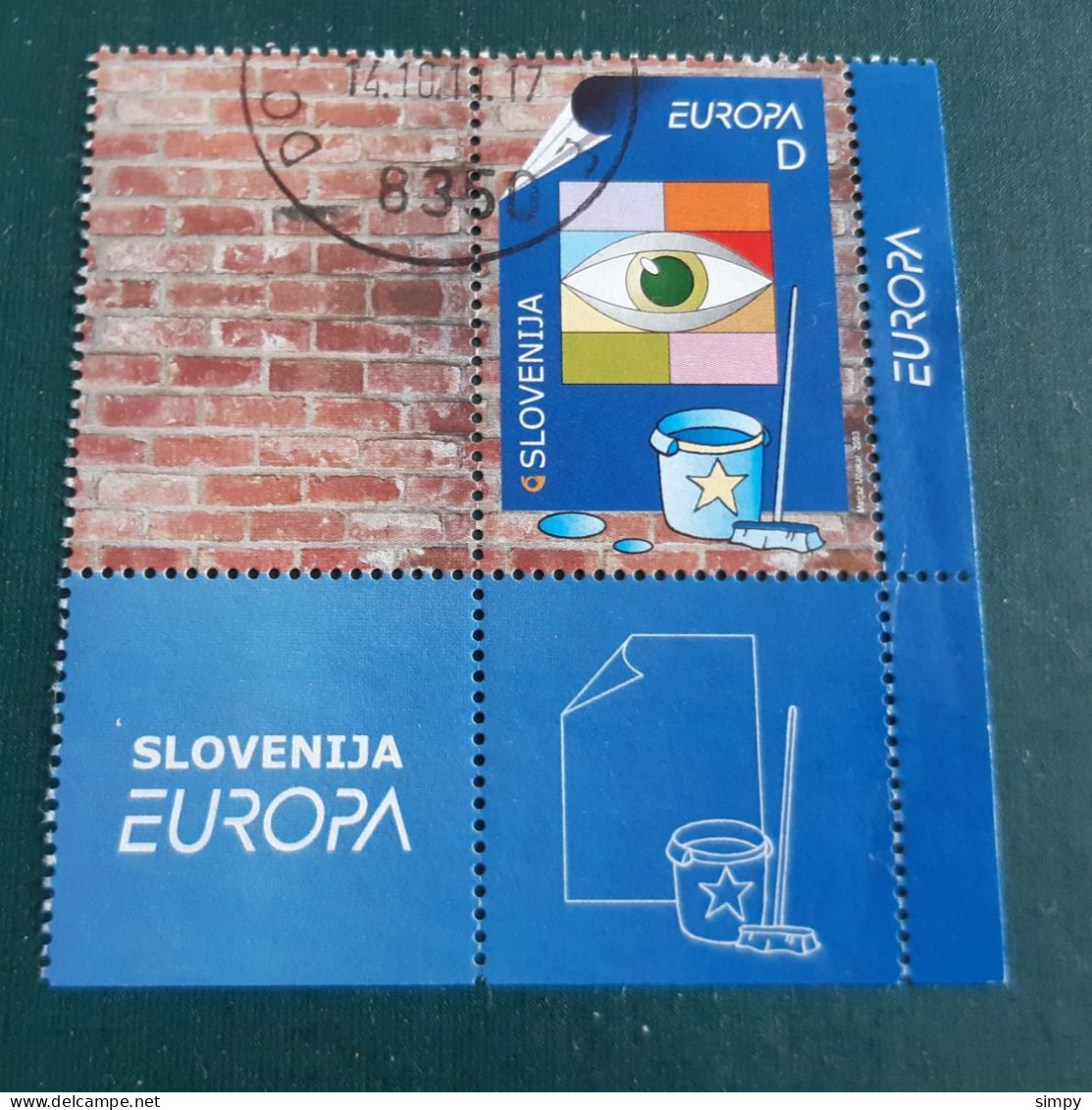 SLOVENIA 2003 Europa Cept Used Stamp - Eslovenia