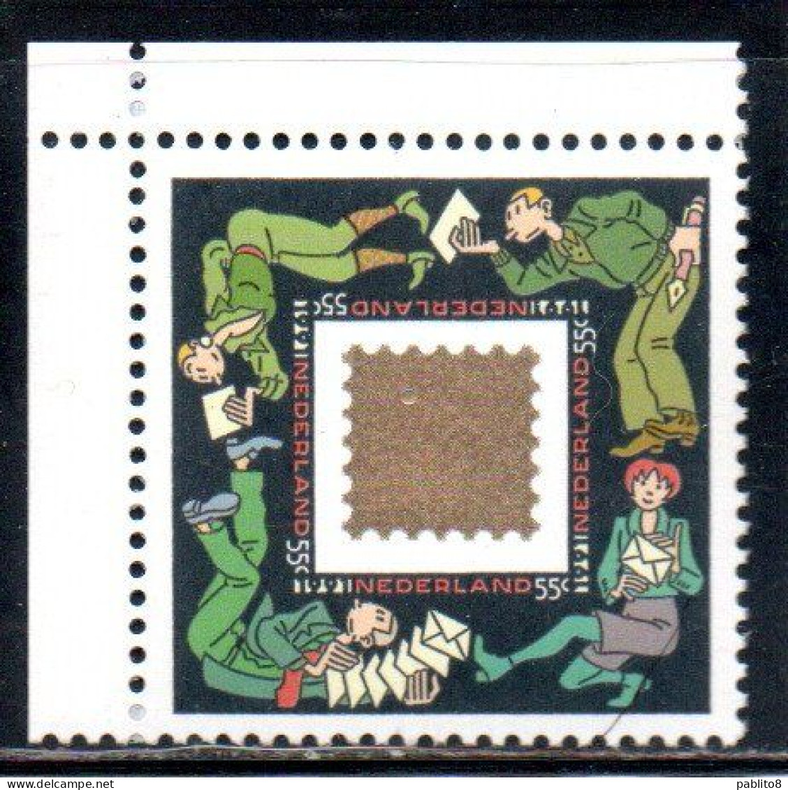 NETHERLANDS PAESI BASSI HOLLAND NEDERLAND OLANDA 1991 CHRISTMAS NATALE NOEL WEIHNACHTEN 55c MNH - Unused Stamps