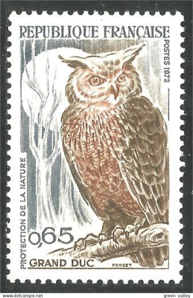 346 France Yv 1694 Grand-duc Hibou Owl Eule Chouette Gufo Búho MNH ** Neuf SC (1694-1b) - Owls