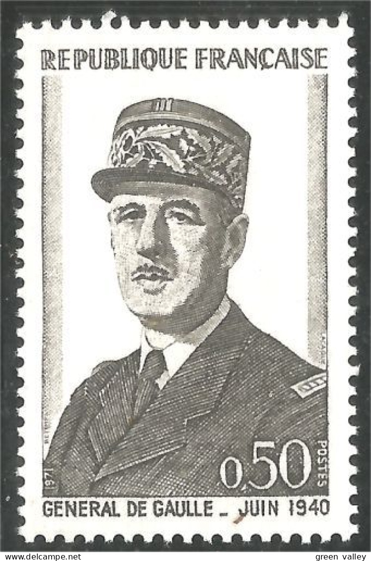 346 France Yv 1695 De Gaulle Juin 1940 MNH ** Neuf SC (1695-1b) - De Gaulle (General)