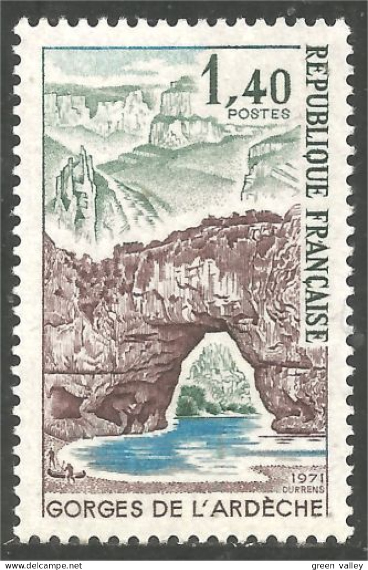 346 France Yv 1687 Gorges Ardèche MNH ** Neuf SC (1687-1c) - Sonstige & Ohne Zuordnung