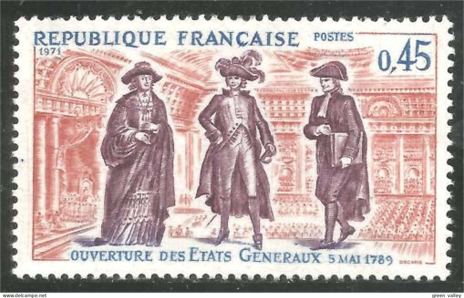 346 France Yv 1678 Etats Généraux MNH ** Neuf SC (1678-1c) - Franse Revolutie