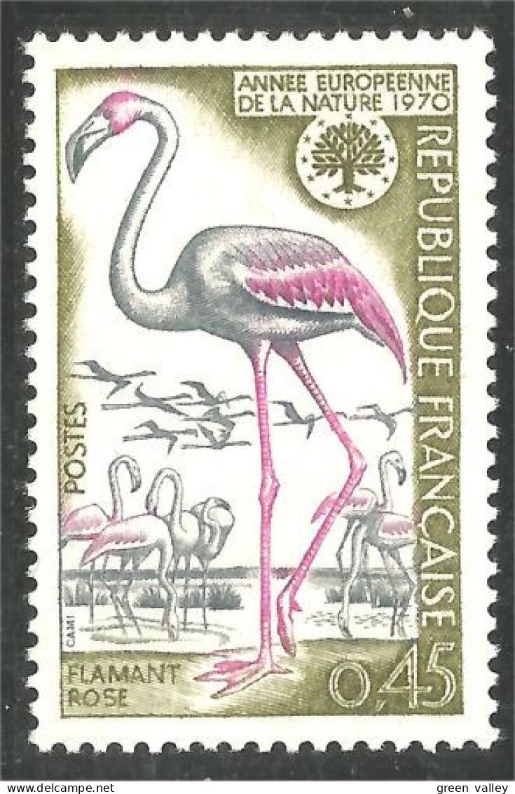 346 France Yv 1634 Nature Flamant Rose Flamingo Fenicottero Flamenco MNH ** Neuf SC (1634-1d) - Andere & Zonder Classificatie