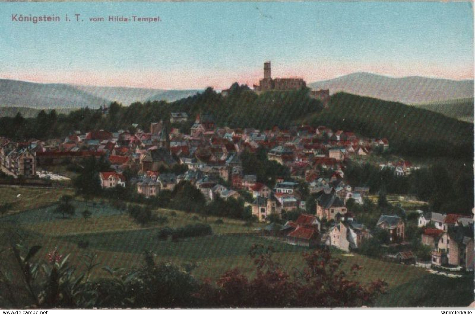 94438 - Königstein - Vom Hilda-Tempel - Ca. 1920 - Koenigstein