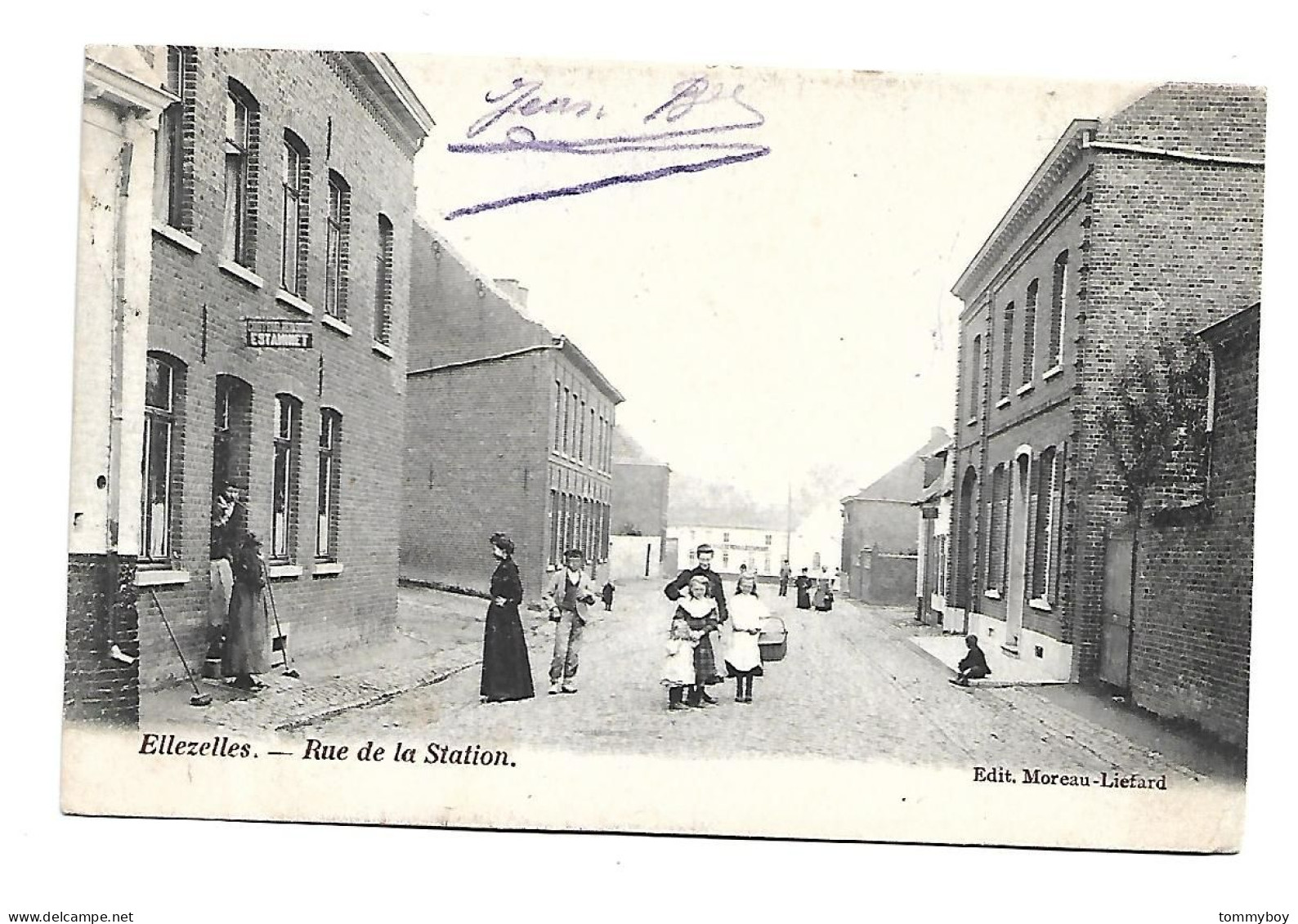 CPA Ellezelles  - Rue De La Station - Ellezelles