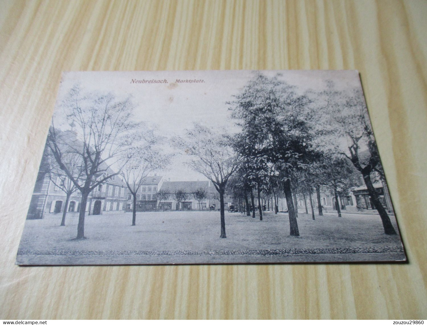 CPA Neubreisach (68).Marktplatz. - Neuf Brisach