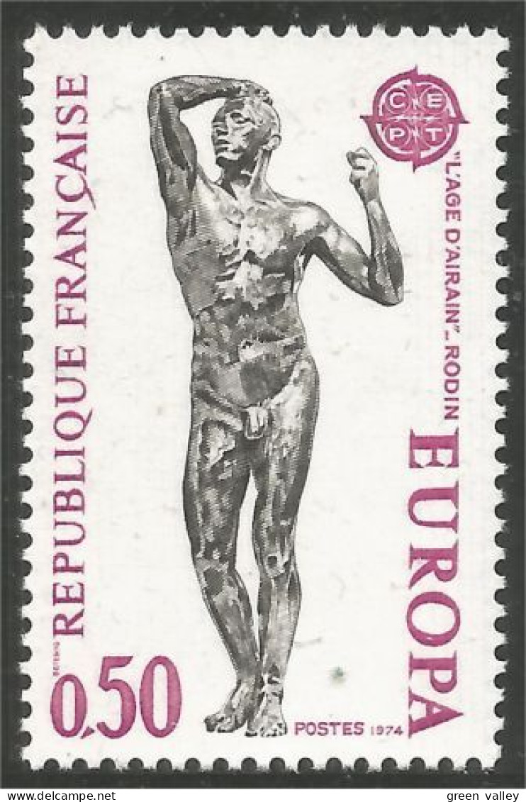 347 France Yv 1789 Europa Sculpture Rodin MNH ** Neuf SC (1789-1c) - Skulpturen